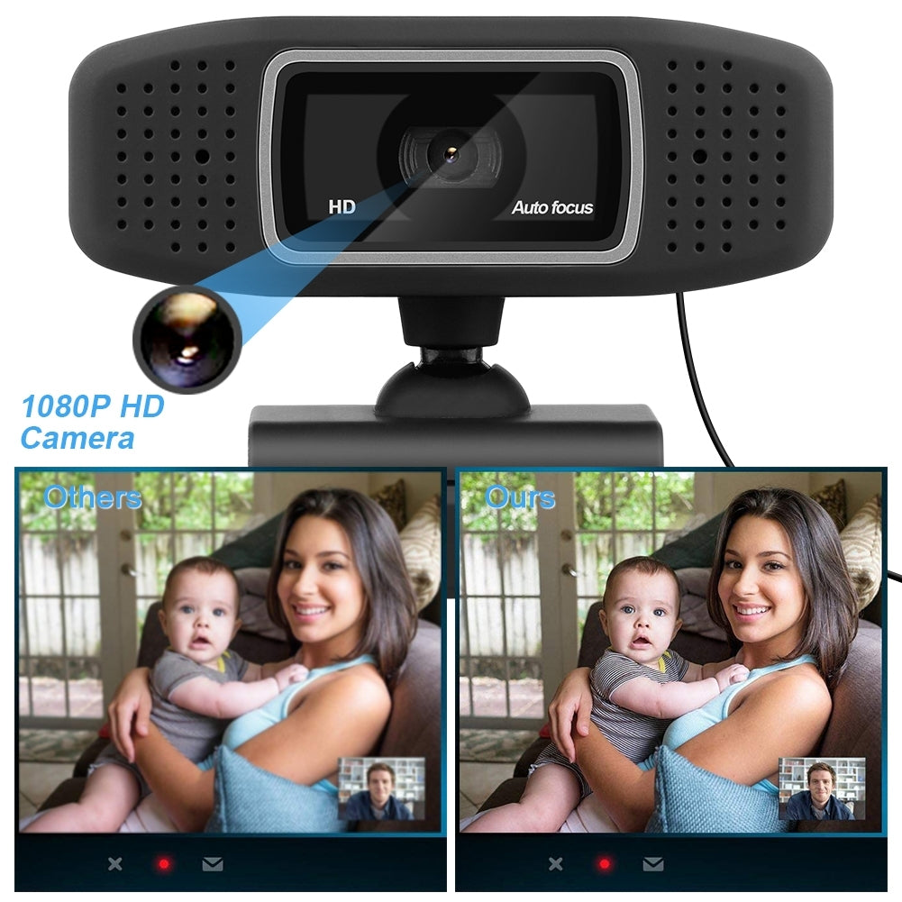 WEB Camera A15 Full HD 1080P Video Calling Noise Isolating Microphone