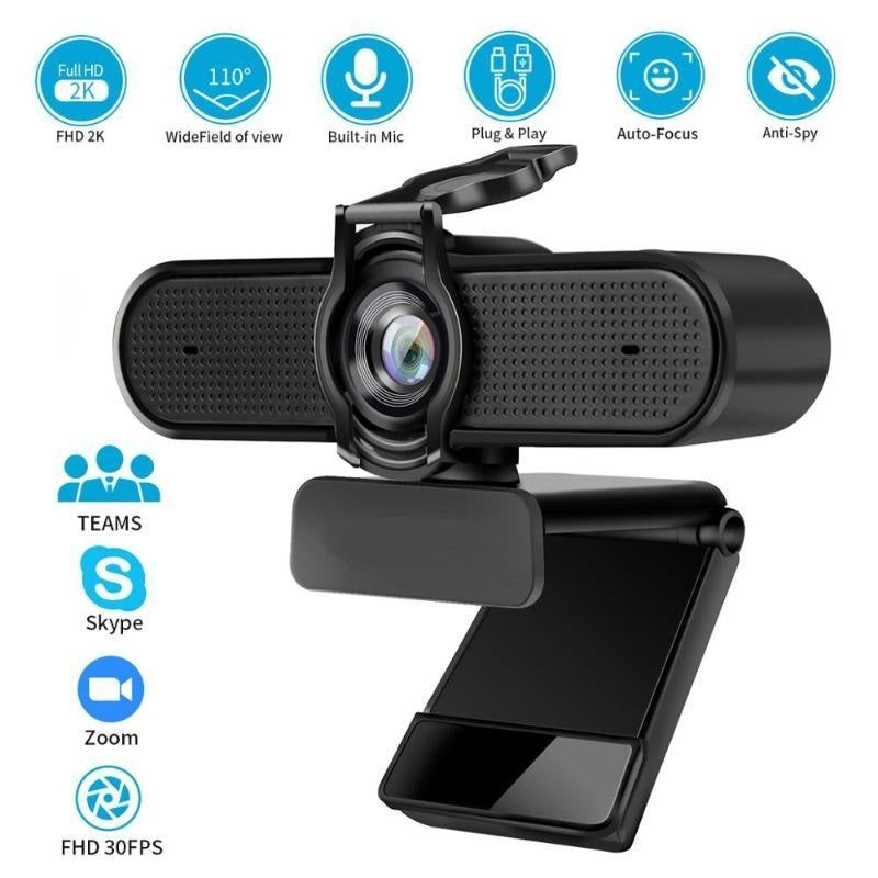 WEB Camera C930 Full HD 1440P Wide Angle Video Calling Microphone Set