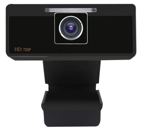 Full HD 720P USB2.0 Webcam, Black ABS Housing, Tripod Mount, 1.4m Cable