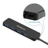 CH340 Compact USB-C to 4 Port USB-A Hub USB 3.2 Gen1