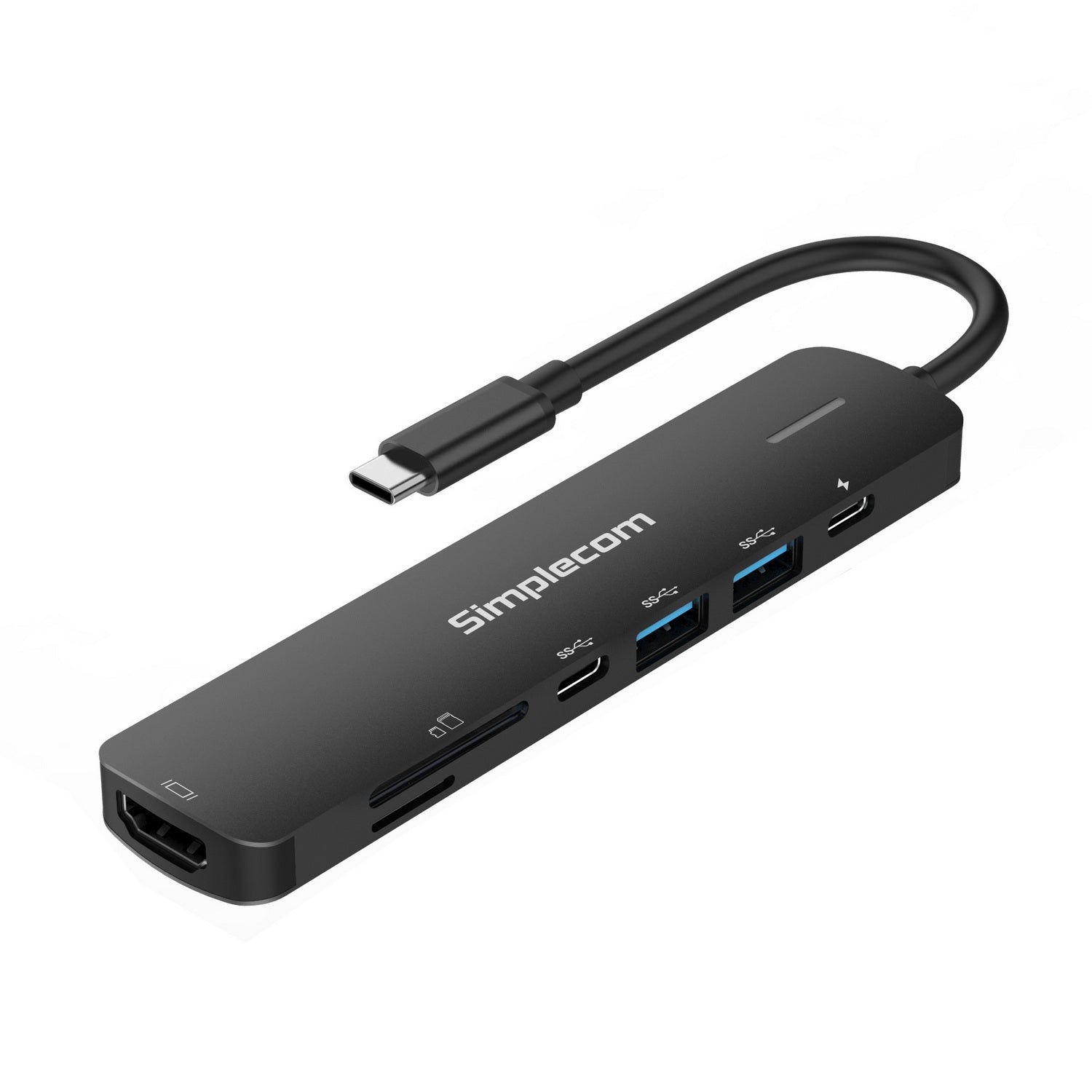 CHT570 USB-C SuperSpeed 7-in-1 Multiport Hub Adapter HDMI 2.0 Docking Station
