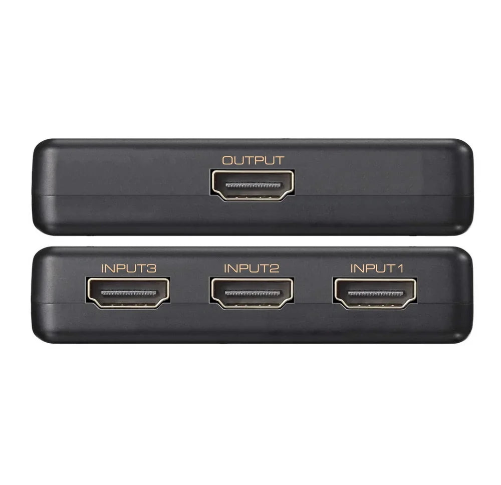 CM303 Ultra HD 3 Way HDMI Switch 3 IN 1 OUT Splitter 4K@60Hz