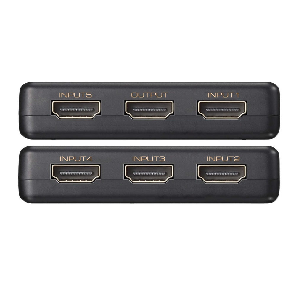 CM305 Ultra HD 5 Way HDMI Switch 5 IN 1 OUT Splitter 4K@60Hz