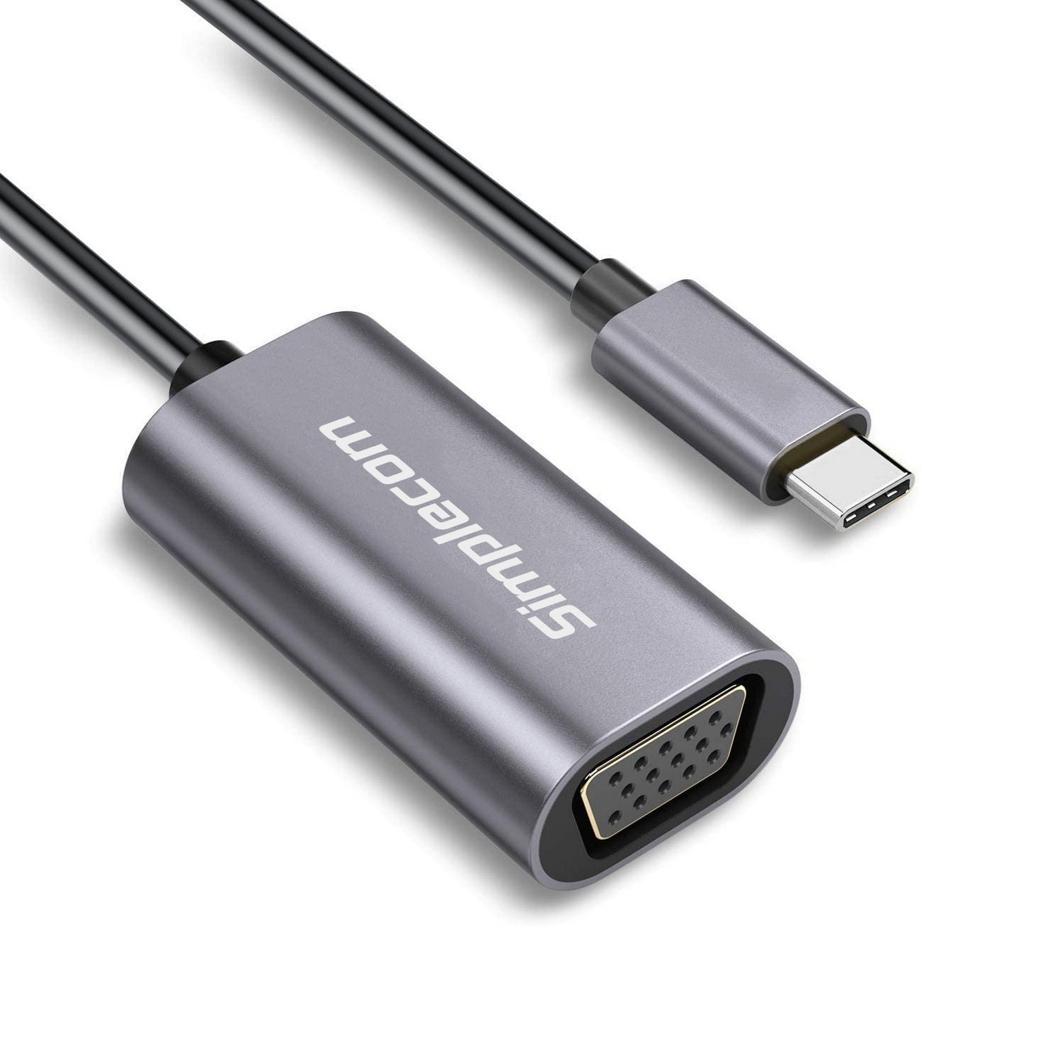 DA104 USB-C to VGA Adapter Full HD 1080p
