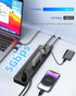 ACASIS DS-516PB 16-Port USB 3.2 Gen1 5Gbps 60W + On-Off Switch 4xUSB3.2 - 5Gbps, 10xUSB-A2.0, 2xUSB-C. 1xDC for Power Supply.
