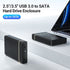 EC-5351C 3.5" SATA HDD Protocols Enclosure - USB3.2 Gen1 5Gbps Max 30TB with AC Power Supply