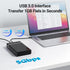 EC-5351C 3.5" SATA HDD Protocols Enclosure - USB3.2 Gen1 5Gbps Max 30TB with AC Power Supply