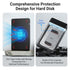 EC-5351C 3.5" SATA HDD Protocols Enclosure - USB3.2 Gen1 5Gbps Max 30TB with AC Power Supply