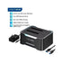 ACASIS EC-6104 Dual Bay 2.5/3.5" SATA HDD SSD Enclosure USB 3.2 5Gbps 60TB