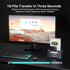 ACASIS EC-6104 Dual Bay 2.5/3.5" SATA HDD SSD Enclosure USB 3.2 5Gbps 60TB