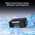 ACASIS EC-6104 Dual Bay 2.5/3.5" SATA HDD SSD Enclosure USB 3.2 5Gbps 60TB