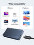 ACASIS TBU405Air USB4 40Gbps M.2 NVMe SSD Enclosure PCIe External Case Compatible with USB4/USB3.2/3.1/3.0/2.0