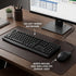 AOC KM170B Wired USB Keyboard and Mouse Combo Full Size Optical 1.5m Cable Black