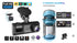 C309 3-Camera 1080P Front & 720P Inside 2 Inch Screen + 480P Back Dash Cam