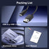 HDMI Splitter 1-In 2-Out, 4K@60Hz, 18Gbps, Aluminium Housing Set
