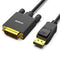 000125BK-10F DisplayPort to DVI Cable Male-Male Gold-Plated Cord Cable 3Mlated