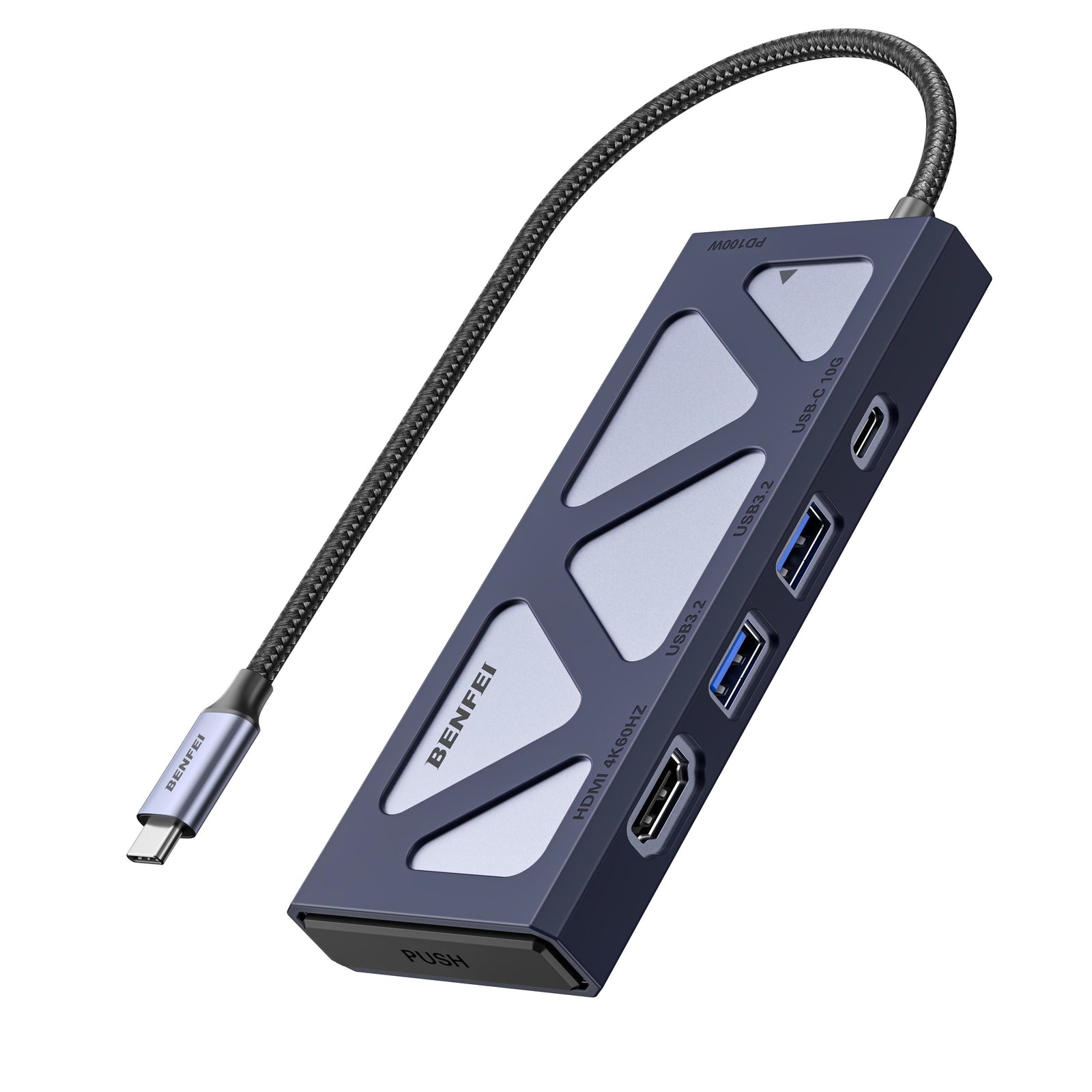 000389GY M.2 NVMe Enclosure with USB-C Hub