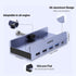 BENFEI 396GY USB-C 8-in-1 Docking HDMI 4K/60Hxz+USB-C(10G)+2xUSB-A(10G)+2xUSB2.0+RJ45+PD100W