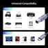 BENFEI 405GY-2M USB B to USB C Printer Cable, Nylon Braided, Premium Aluminium Alloy Case 2M