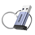 BENFEI 407GY USB Type-A to USB-C Adapter Male to Female Supporting 5V 3A Charging and 10Gbps Data Transmit