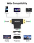 BENFEI 434BK Micro HDMI + Mini HDMI male to HDMI female Adapter