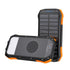 CHOETECH B658 10000mAh Solar Power Bank Waterproof Qi Wireless LED Torch Camping