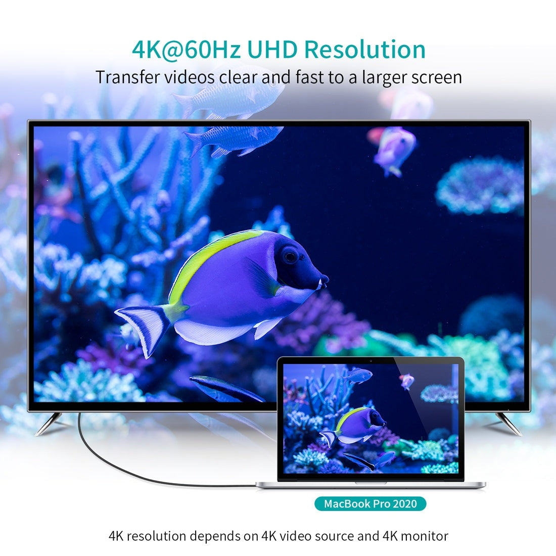 CH0050 USB-C to HDMI Gen2 4K Cable 5M Black