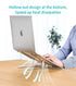 H045-SL Aluminum Foldable Laptop Stand