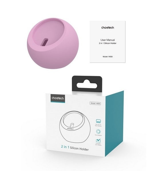 H050-PK Magnetic Holder for iPhone 12/13/14 /15 Series and iWatch (Pink)