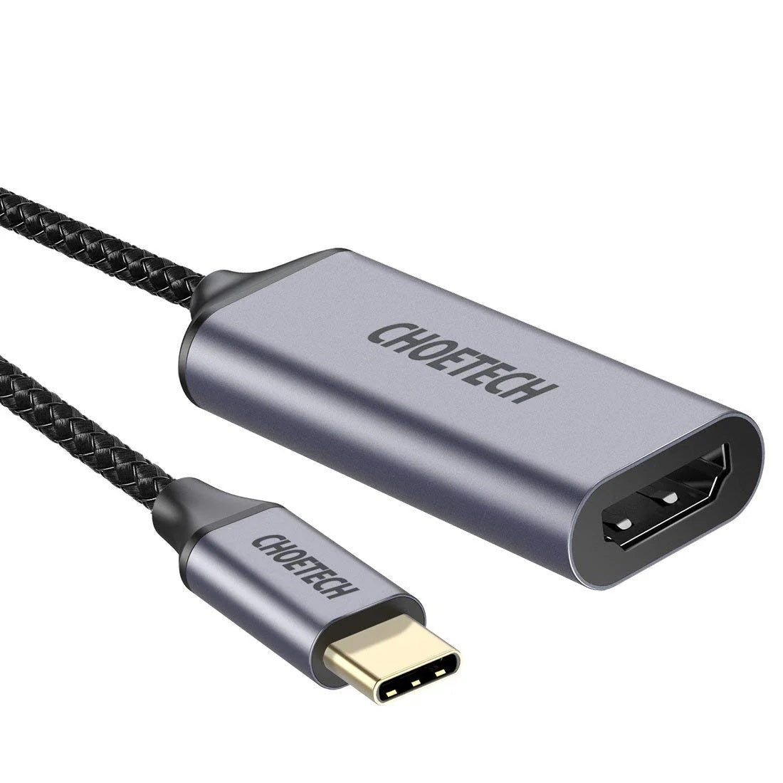 HUB-H21 USB-C to HDMI 4k 60Hz Braided Video Cable Cord Adapter