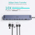 HUB-M20 USB-C 11-in-1 Multifunction Adapter, 100W PD, 4K HDMI