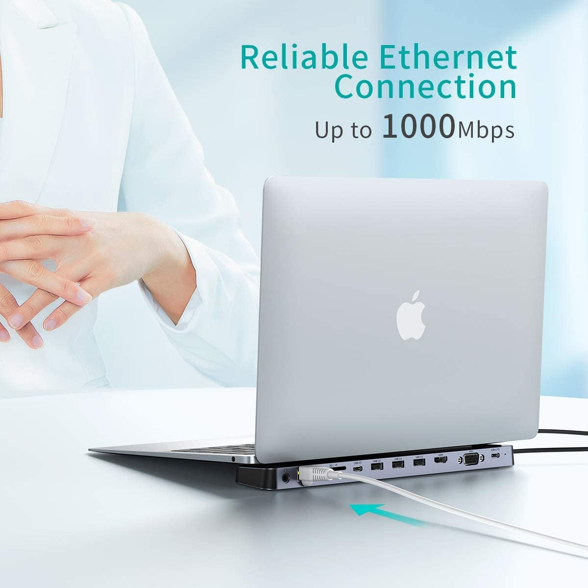 HUB-M20 USB-C 11-in-1 Multifunction Adapter, 100W PD, 4K HDMI