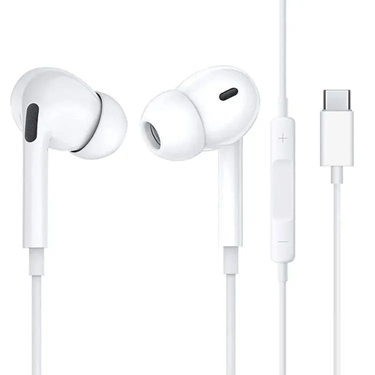OC-A011 USB-C In-Ear Headphones 1.2m - White