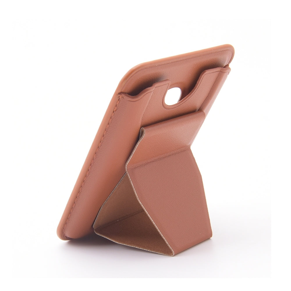 PC0003-DBW Magnetic Card Holder for iPhone 12/13/14 (Brown)