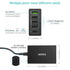 Q34U2Q 5-Port 60W PD Charger with 30W Power Delivery and 18W Quick Charge 3.0