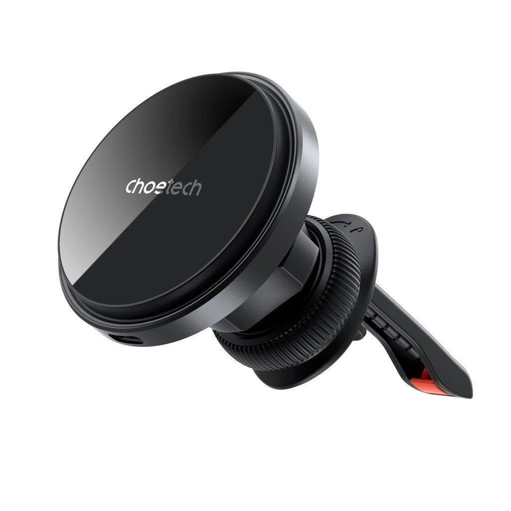 CHOETECH T204-F 15W Magnetic Car Charger Holder with LED Light Aluminium alloy housing