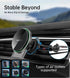 CHOETECH T205-F 15W Magnetic Car Charger Holder with LED Light PC housing