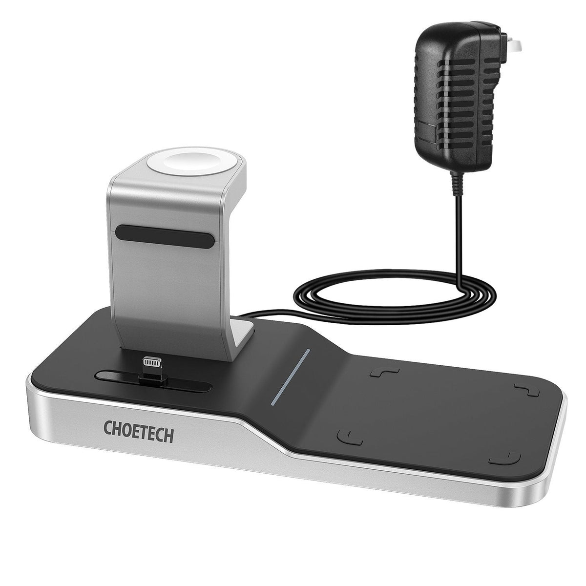 CHOETECH T316 4-in-1 Wireless Charging Station iPhone Apple Watch AirPods Dock