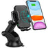 CHOETECH T521-F 15W Fast Wireless Charging Car Dock