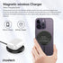 T697-F 15W/7.5W/5W magnetic charger for iPhone, Air Pods and more 1.5M Black