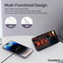 T697-F 15W/7.5W/5W magnetic charger for iPhone, Air Pods and more 1.5M Black