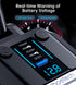 CHOETECH TC0020 45W 2 Sockets + 2x USB-C + 1x USB-A Cigarette Lighter Splitter