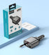 CHOETECH TC0033 105W USB-C+USB-A Fast car charger with Stretchable USB-C + Lightning cables