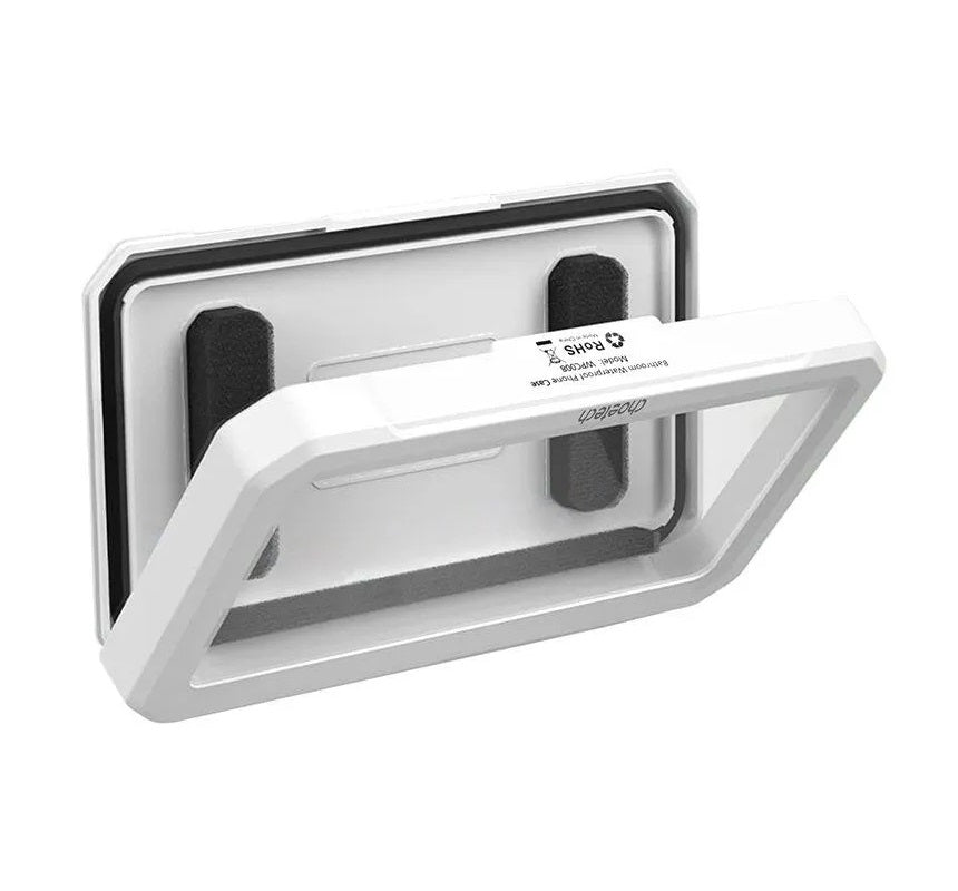 WPC008 Bathroom Waterproof Phone holder (up to 6.7-inch) White