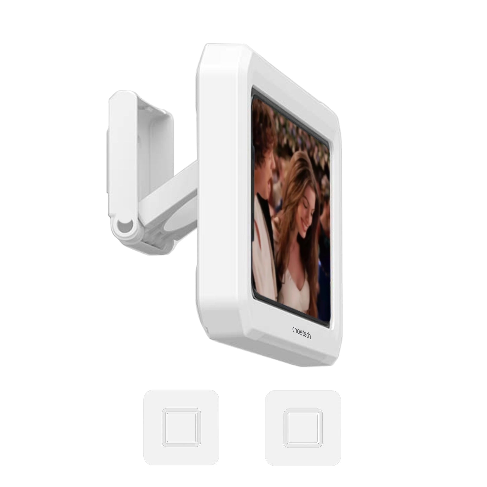 WPC008 Bathroom Waterproof Phone holder (up to 6.7-inch) White