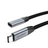 XCC-1039 100W Type-C Female to Type-C Male Extension Cable 2M