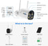C40 WiFi Battery Security Camera with Solar Panel, 4MP, IP66 Rated