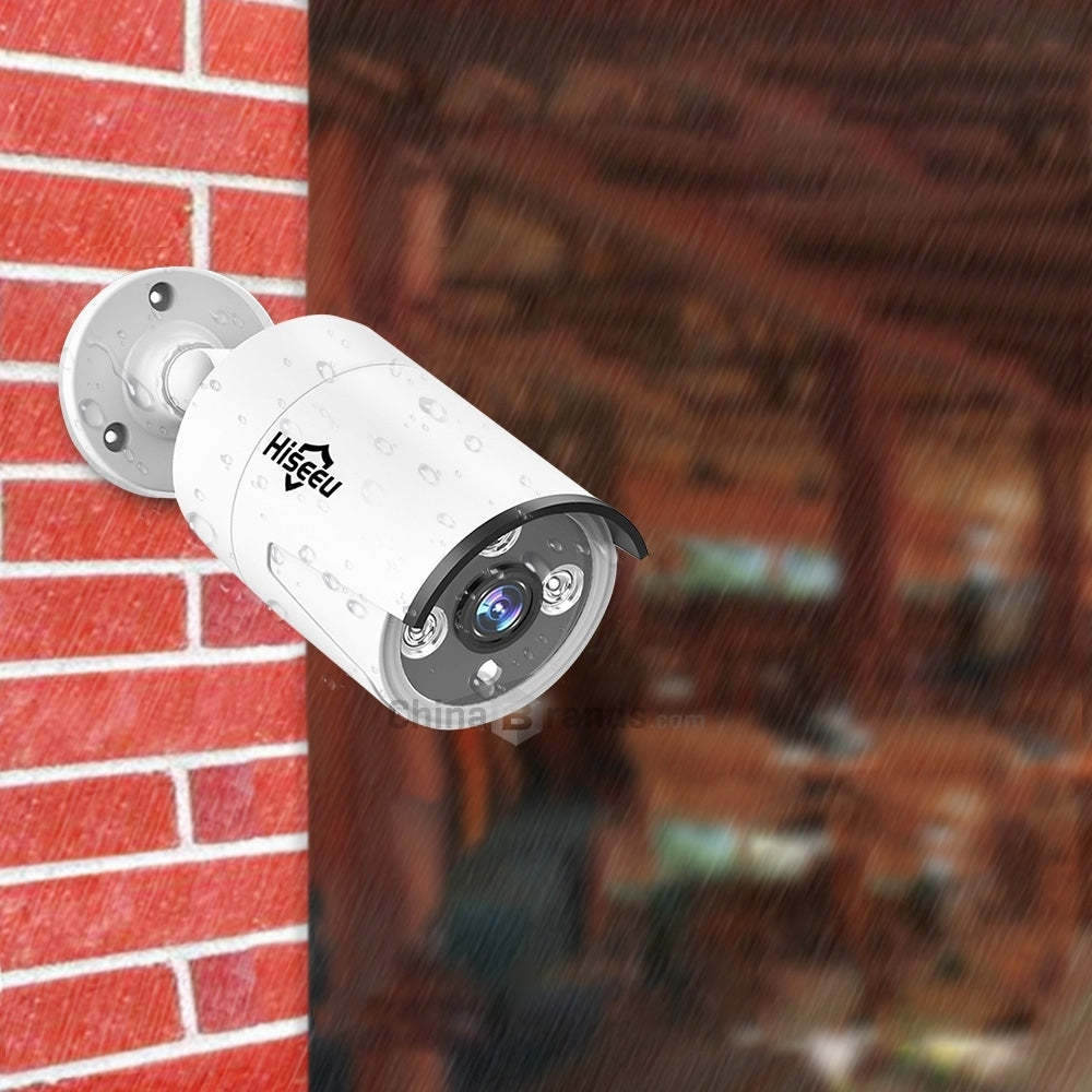 HB612P H.264 2MP PoE IP Camera Weatherproof ONVIF 1080P Network 3.6mm Lens