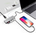 9822T USB-C 7-in-1 Multifunction Adapter HDMI/USB3.0*1/USB2.0*2/SD/TF/USB-C PD
