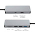 9822T USB-C 7-in-1 Multifunction Adapter HDMI/USB3.0*1/USB2.0*2/SD/TF/USB-C PD